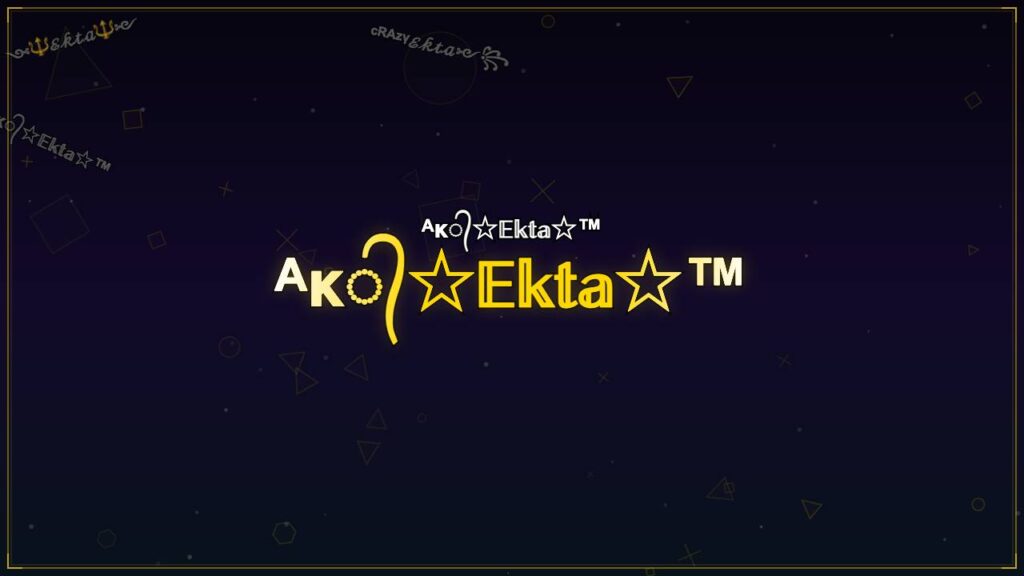 ᴬᴋ᭄☆𝔼𝕜𝕥𝕒☆™ – Ekta Stylish Name
