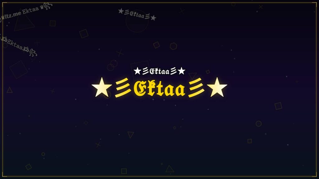 ★彡𝔈𝔨𝔱𝔞𝔞彡★ – Ektaa Stylish Name