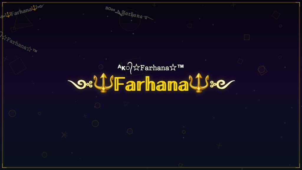 ༺🔱𝔽𝕒𝕣𝕙𝕒𝕟𝕒🔱༻ – Farhana Stylish Name