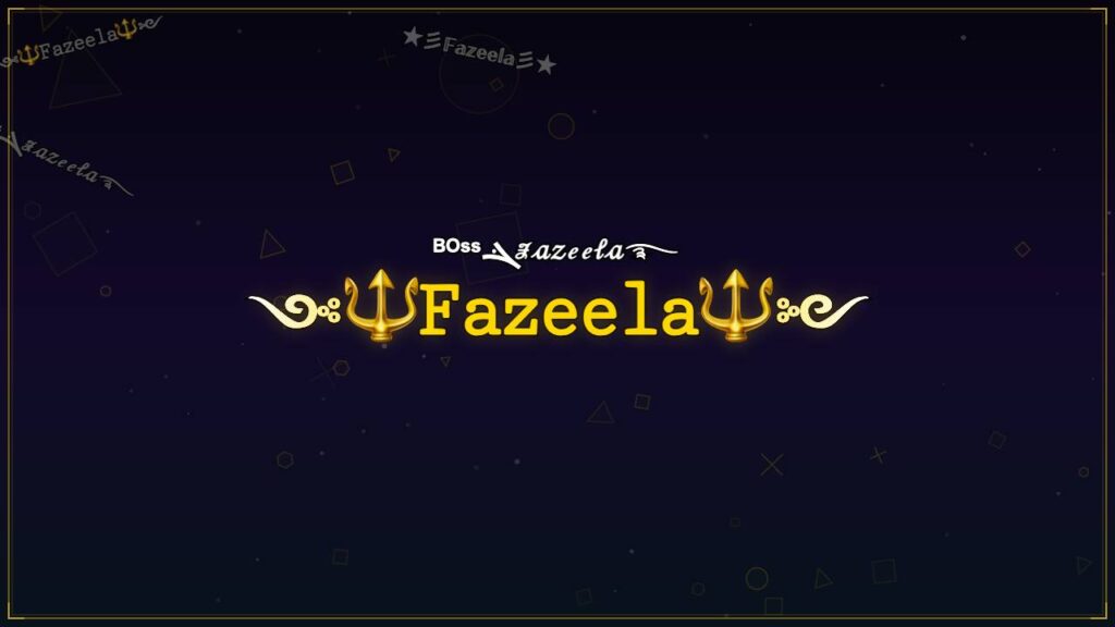 ༺🔱𝙵𝚊𝚣𝚎𝚎𝚕𝚊🔱༻ – Fazeela Stylish Name