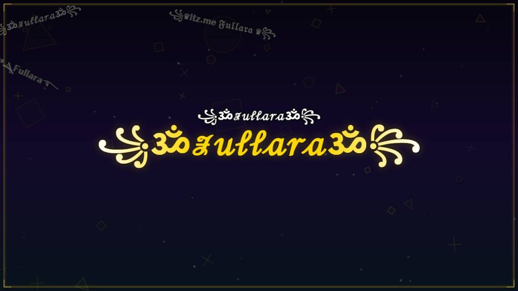 ꧁ॐℱ𝓊𝓁𝓁𝒶𝓇𝒶ॐ꧂ – Fullara Stylish Name