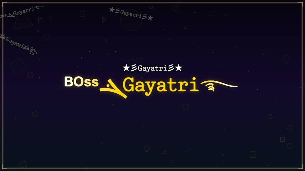 ᴮᴼˢˢܔ𝙶𝚊𝚢𝚊𝚝𝚛𝚒࿐ – Gayatri Stylish Name