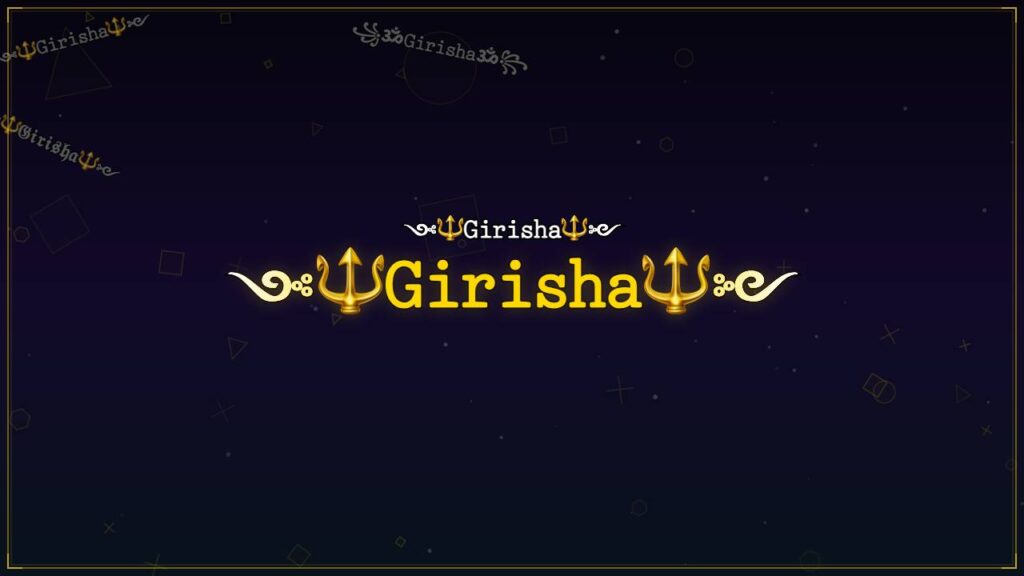 ༺🔱𝙶𝚒𝚛𝚒𝚜𝚑𝚊🔱༻ – Girisha Stylish Name
