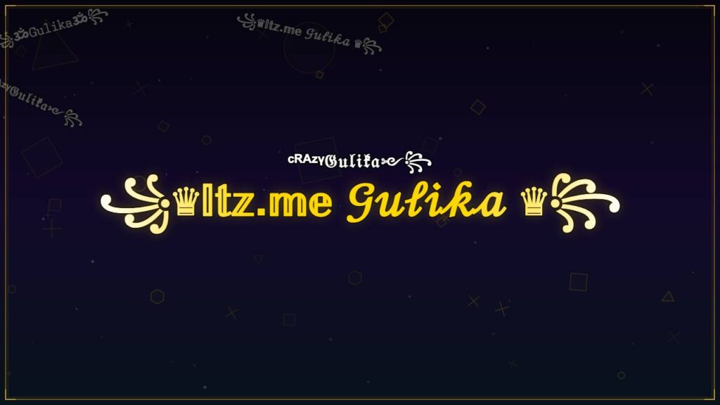 ꧁♛𝕀𝕥𝕫.𝕞𝕖 𝒢𝓊𝓁𝒾𝓀𝒶 ♛꧂ – Gulika Stylish Name