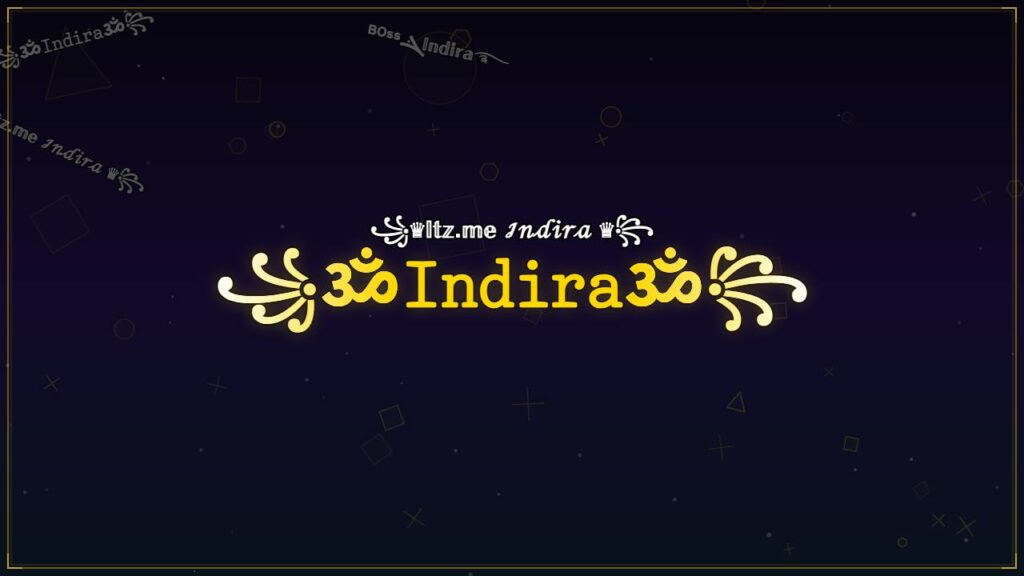 ꧁ॐ𝙸𝚗𝚍𝚒𝚛𝚊ॐ꧂ – Indira Stylish Name