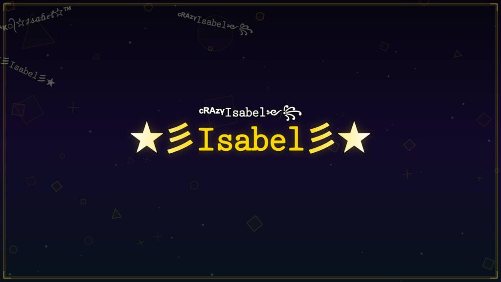 ★彡𝙸𝚜𝚊𝚋𝚎𝚕彡★ – Isabel Stylish Name