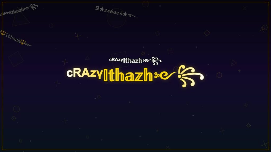 ᶜᴿᴬᶻᵞ𝕀𝕥𝕙𝕒𝕫𝕙༻꧂ – Ithazh Stylish Name