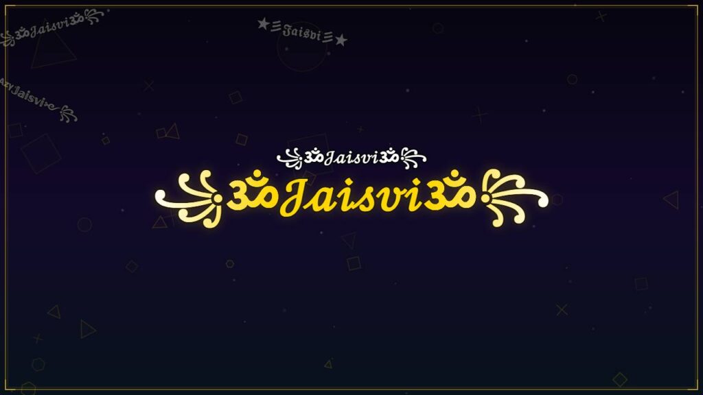 ꧁ॐ𝒥𝒶𝒾𝓈𝓋𝒾ॐ꧂ – Jaisvi Stylish Name