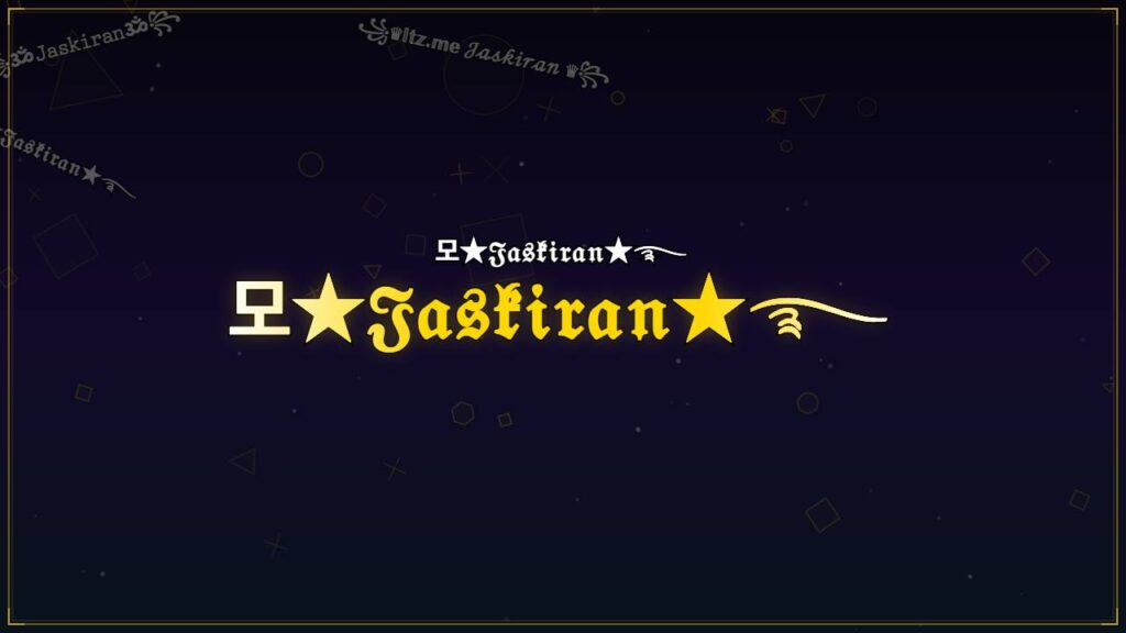 모★𝔍𝔞𝔰𝔨𝔦𝔯𝔞𝔫★࿐ – Jaskiran Stylish Name