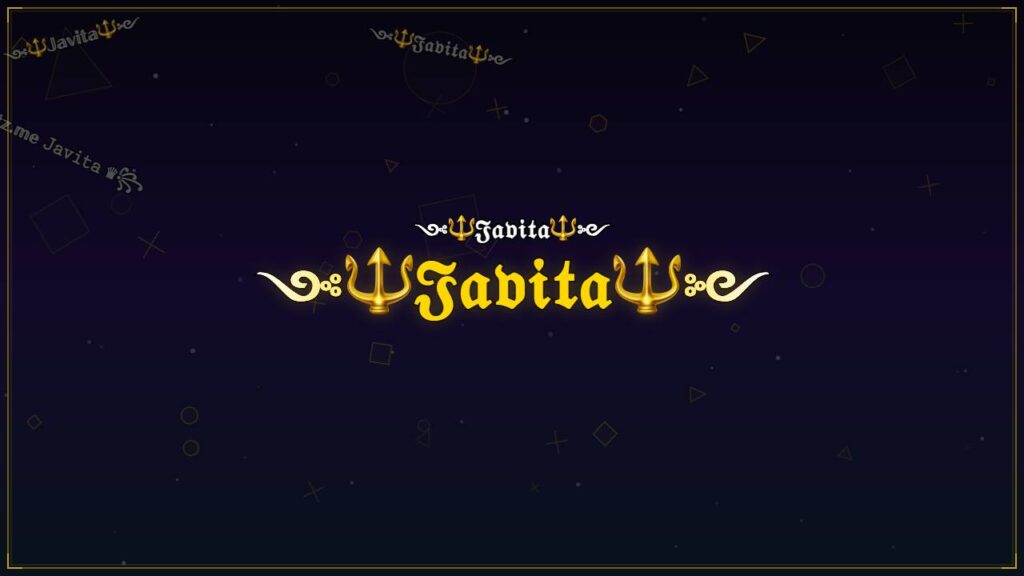 ༺🔱𝔍𝔞𝔳𝔦𝔱𝔞🔱༻ – Javita Stylish Name