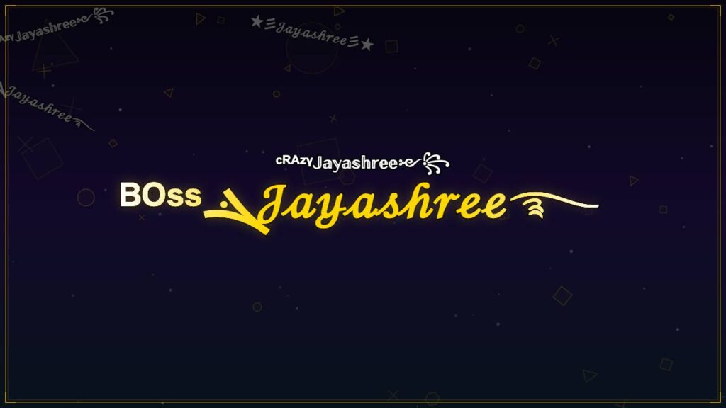 ᴮᴼˢˢܔ𝒥𝒶𝓎𝒶𝓈𝒽𝓇ℯℯ࿐ – Jayashree Stylish Name