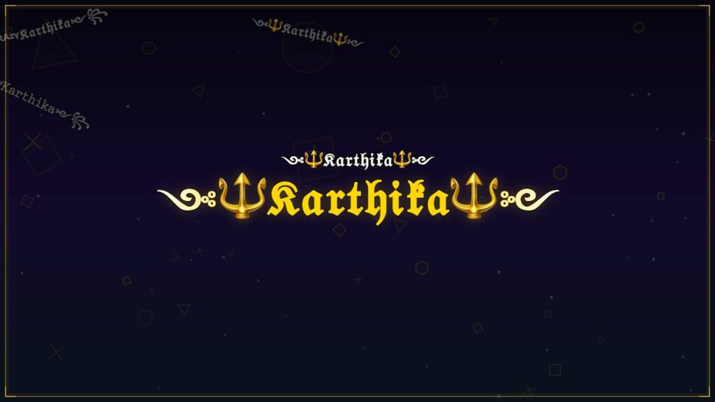 ༺🔱𝔎𝔞𝔯𝔱𝔥𝔦𝔨𝔞🔱༻ – Karthika Stylish Name