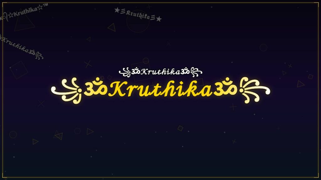 ꧁ॐ𝒦𝓇𝓊𝓉𝒽𝒾𝓀𝒶ॐ꧂ – Kruthika Stylish Name