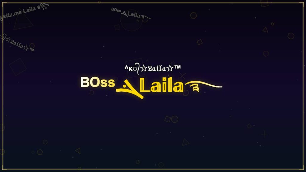 ᴮᴼˢˢܔ𝕃𝕒𝕚𝕝𝕒࿐ – Laila Stylish Name