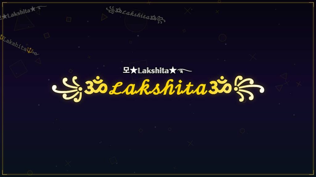 ꧁ॐℒ𝒶𝓀𝓈𝒽𝒾𝓉𝒶ॐ꧂ – Lakshita Stylish Name