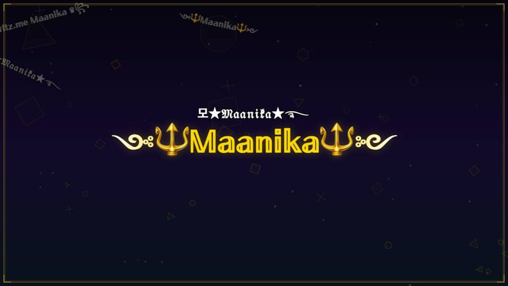 ༺🔱𝕄𝕒𝕒𝕟𝕚𝕜𝕒🔱༻ – Maanika Stylish Name