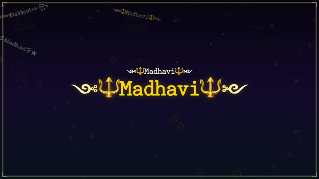 ༺🔱𝙼𝚊𝚍𝚑𝚊𝚟𝚒🔱༻ – Madhavi Stylish Name