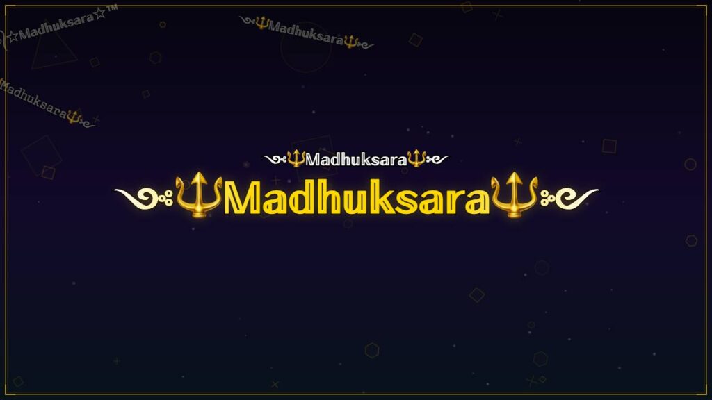 ༺🔱𝕄𝕒𝕕𝕙𝕦𝕜𝕤𝕒𝕣𝕒🔱༻ – Madhuksara Stylish Name