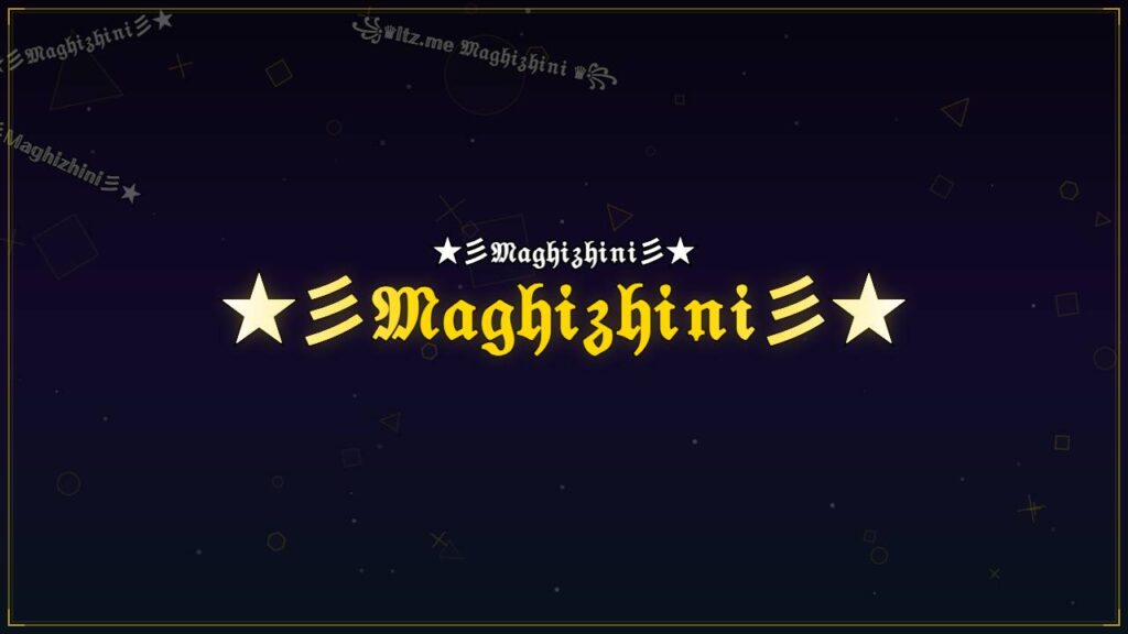 ★彡𝔐𝔞𝔤𝔥𝔦𝔷𝔥𝔦𝔫𝔦彡★ – Maghizhini Stylish Name