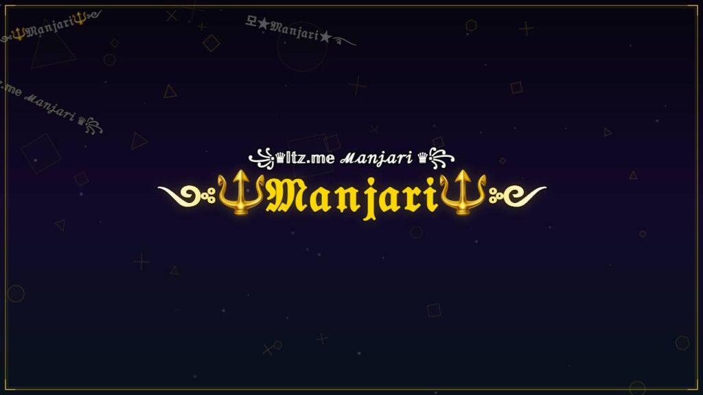 ༺🔱𝔐𝔞𝔫𝔧𝔞𝔯𝔦🔱༻ – Manjari Stylish Name