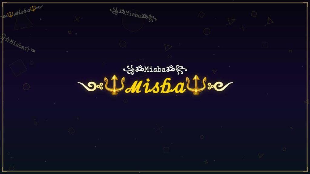 ༺🔱ℳ𝒾𝓈𝒷𝒶🔱༻ – Misba Stylish Name