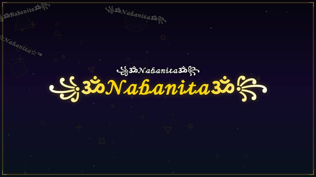 ꧁ॐ𝒩𝒶𝒷𝒶𝓃𝒾𝓉𝒶ॐ꧂ – Nabanita Stylish Name