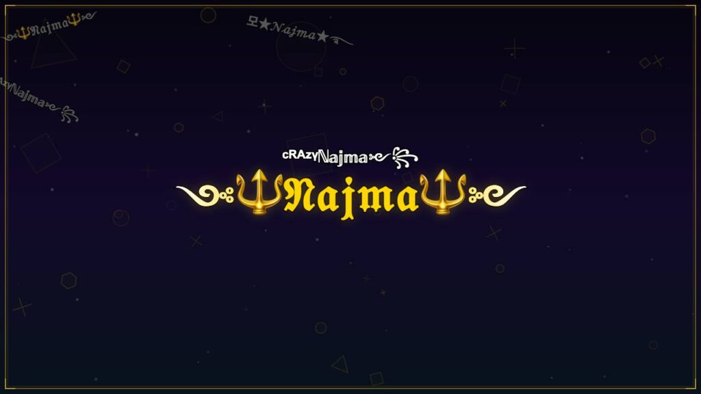 ༺🔱𝔑𝔞𝔧𝔪𝔞🔱༻ – Najma Stylish Name