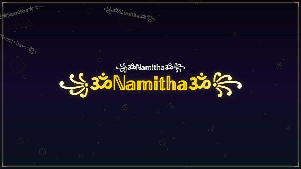 ꧁ॐℕ𝕒𝕞𝕚𝕥𝕙𝕒ॐ꧂ – Namitha Stylish Name