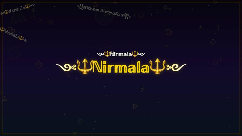 ༺🔱ℕ𝕚𝕣𝕞𝕒𝕝𝕒🔱༻ – Nirmala Stylish Name