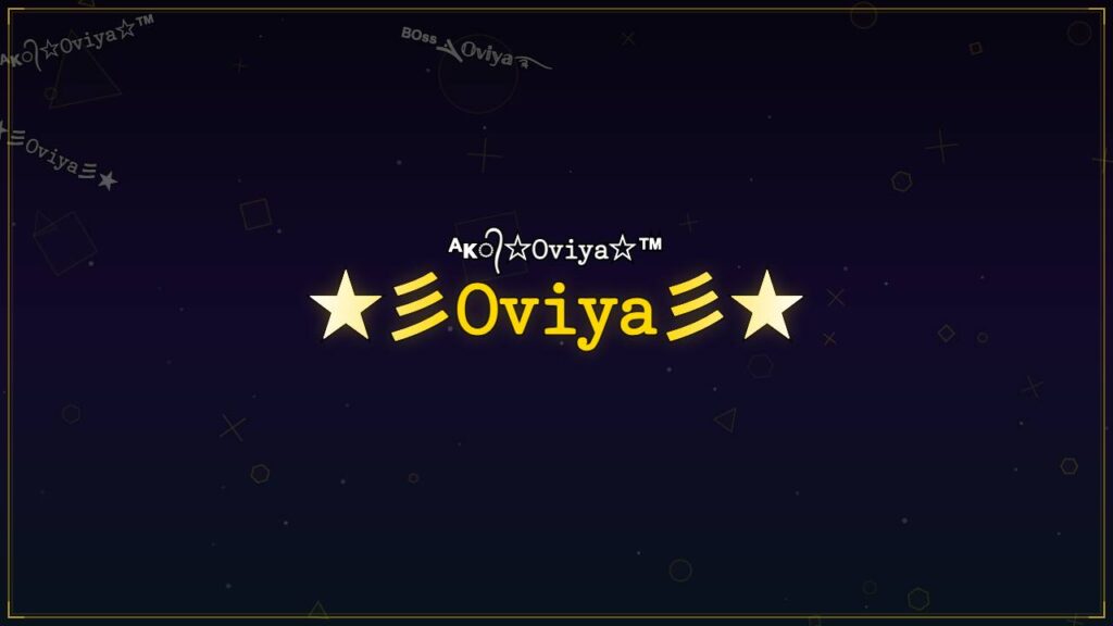 ★彡𝙾𝚟𝚒𝚢𝚊彡★ – Oviya Stylish Name