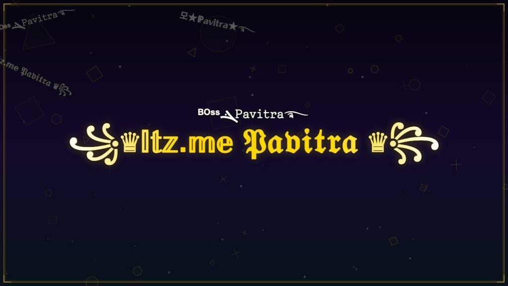 ꧁♛𝕀𝕥𝕫.𝕞𝕖 𝔓𝔞𝔳𝔦𝔱𝔯𝔞 ♛꧂ – Pavitra Stylish Name