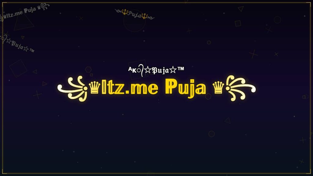 ꧁♛𝕀𝕥𝕫.𝕞𝕖 ℙ𝕦𝕛𝕒 ♛꧂ – Puja Stylish Name