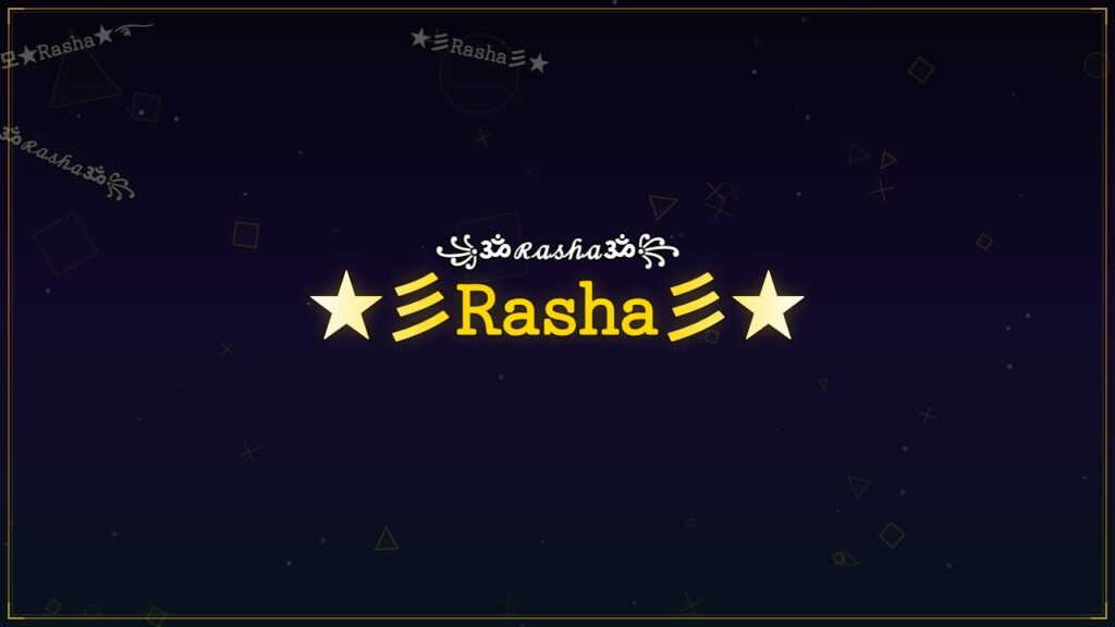★彡𝚁𝚊𝚜𝚑𝚊彡★ – Rasha Stylish Name
