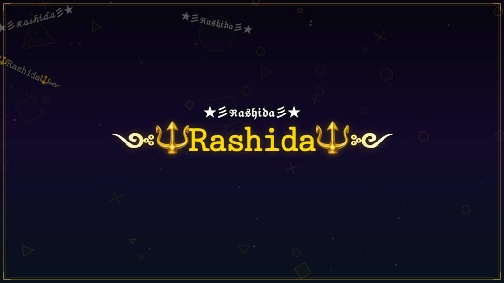 ༺🔱𝚁𝚊𝚜𝚑𝚒𝚍𝚊🔱༻ – Rashida Stylish Name