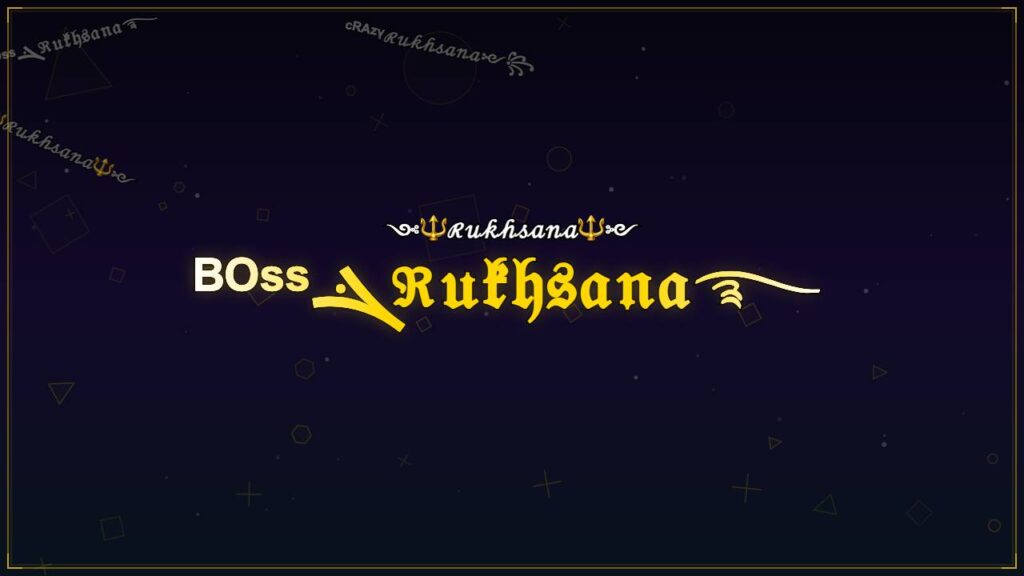 ᴮᴼˢˢܔℜ𝔲𝔨𝔥𝔰𝔞𝔫𝔞࿐ – Rukhsana Stylish Name