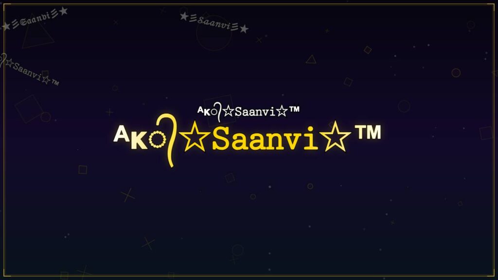 ᴬᴋ᭄☆𝚂𝚊𝚊𝚗𝚟𝚒☆™ – Saanvi Stylish Name
