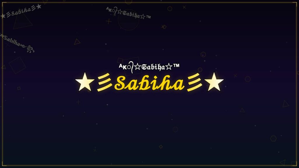 ★彡𝒮𝒶𝒷𝒾𝒽𝒶彡★ – Sabiha Stylish Name