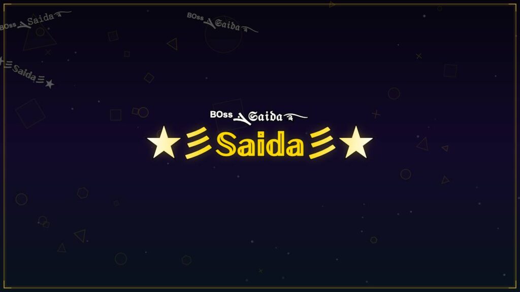 ★彡𝕊𝕒𝕚𝕕𝕒彡★ – Saida Stylish Name