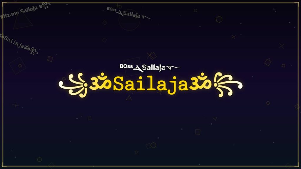 ꧁ॐ𝚂𝚊𝚒𝚕𝚊𝚓𝚊ॐ꧂ – Sailaja Stylish Name