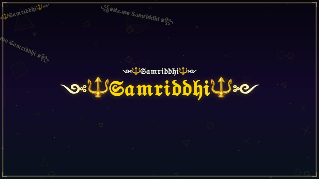 ༺🔱𝔖𝔞𝔪𝔯𝔦𝔡𝔡𝔥𝔦🔱༻ – Samriddhi Stylish Name