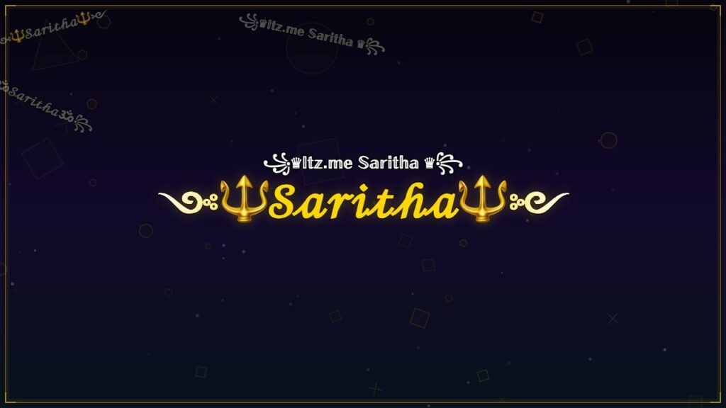 ༺🔱𝒮𝒶𝓇𝒾𝓉𝒽𝒶🔱༻ – Saritha Stylish Name