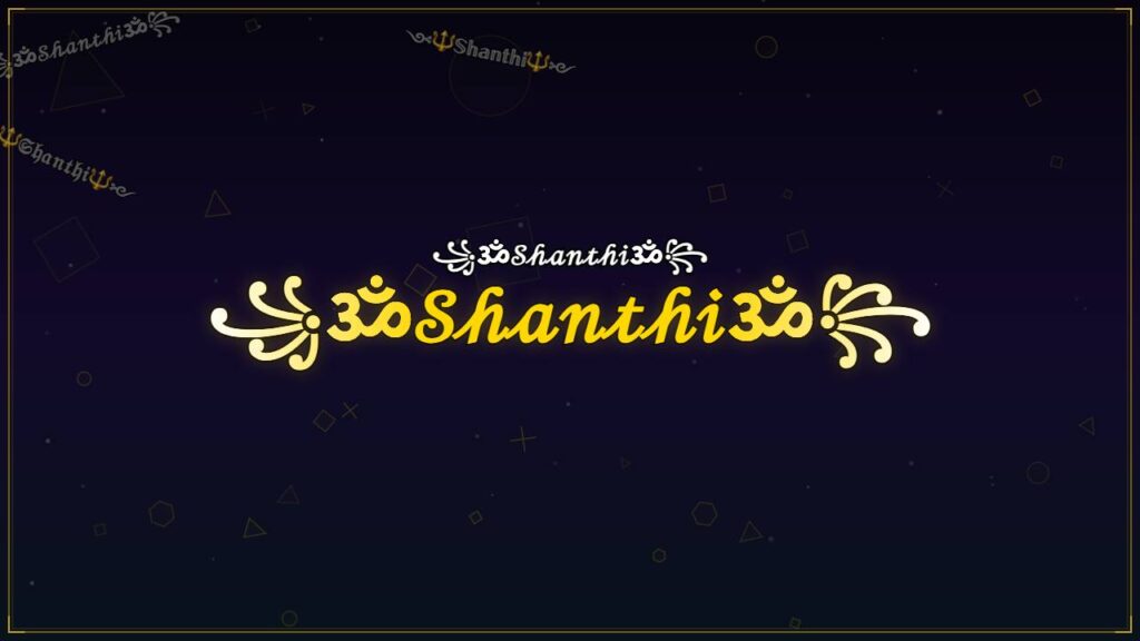 ꧁ॐ𝒮𝒽𝒶𝓃𝓉𝒽𝒾ॐ꧂ – Shanthi Stylish Name
