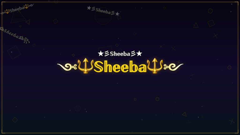 ༺🔱𝕊𝕙𝕖𝕖𝕓𝕒🔱༻ – Sheeba Stylish Name