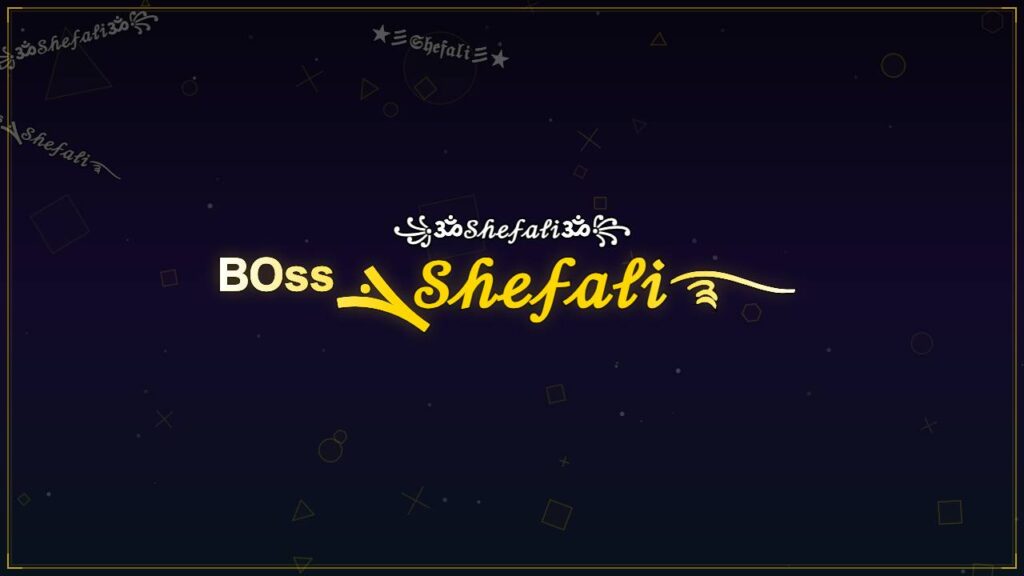 ᴮᴼˢˢܔ𝒮𝒽ℯ𝒻𝒶𝓁𝒾࿐ – Shefali Stylish Name