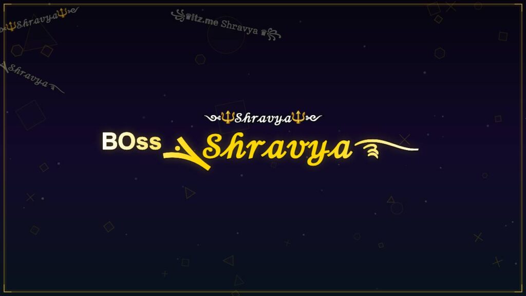 ᴮᴼˢˢܔ𝒮𝒽𝓇𝒶𝓋𝓎𝒶࿐ – Shravya Stylish Name