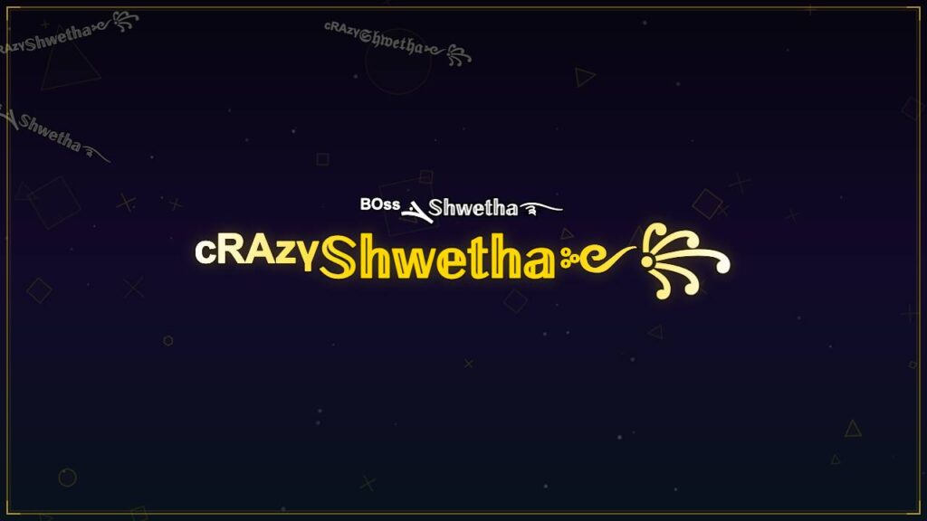 ᶜᴿᴬᶻᵞ𝕊𝕙𝕨𝕖𝕥𝕙𝕒༻꧂ – Shwetha Stylish Name