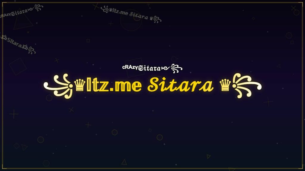 ꧁♛𝕀𝕥𝕫.𝕞𝕖 𝒮𝒾𝓉𝒶𝓇𝒶 ♛꧂ – Sitara Stylish Name