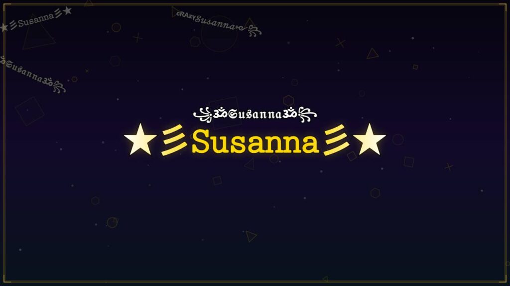 ★彡𝚂𝚞𝚜𝚊𝚗𝚗𝚊彡★ – Susanna Stylish Name
