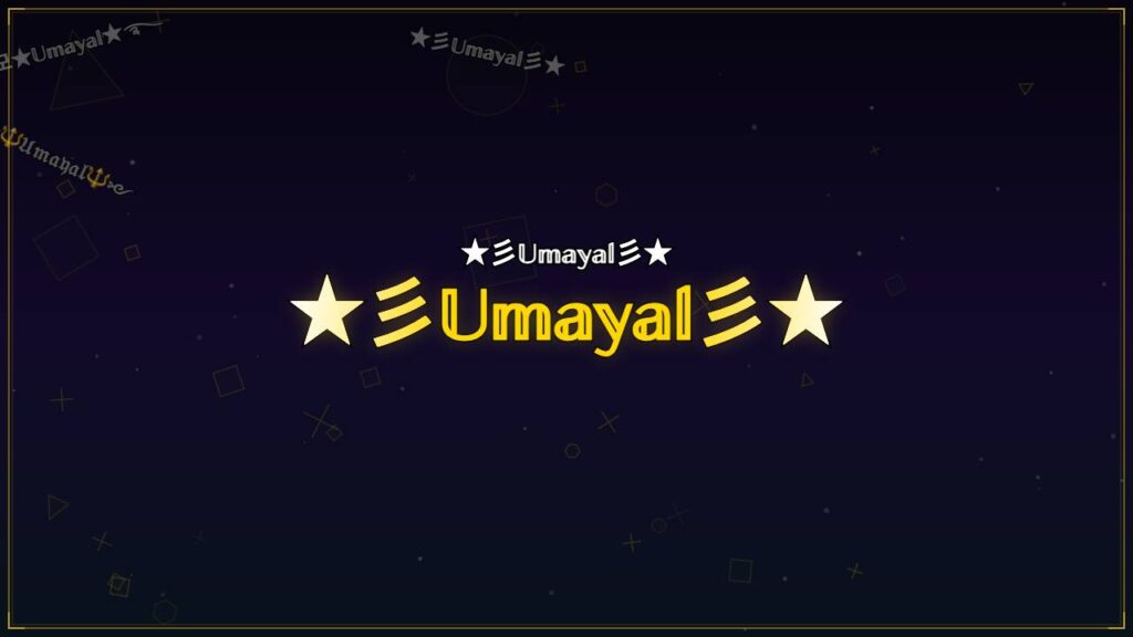 ★彡𝕌𝕞𝕒𝕪𝕒𝕝彡★ – Umayal Stylish Name