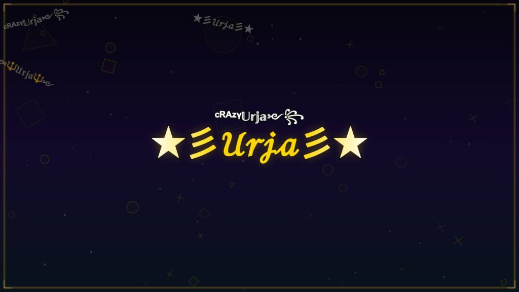 ★彡𝒰𝓇𝒿𝒶彡★ – Urja Stylish Name